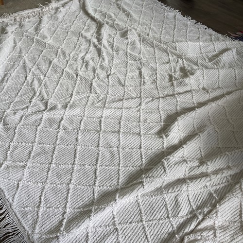 Vintage candlewick bedspread - vintage,