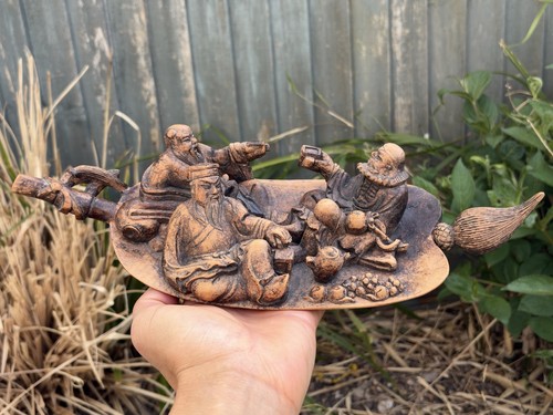 Chinese hand carved wooden - chinese,