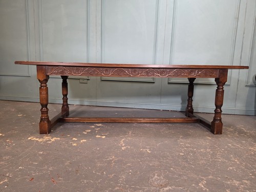 Large antique oak - antique, table