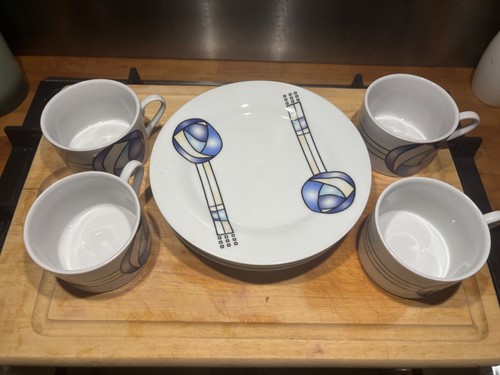 Cups side plates table - 4, &
