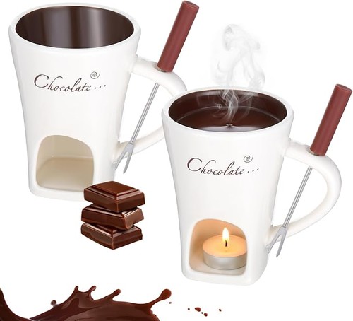 2pcs ceramic chocolate - ceramic,