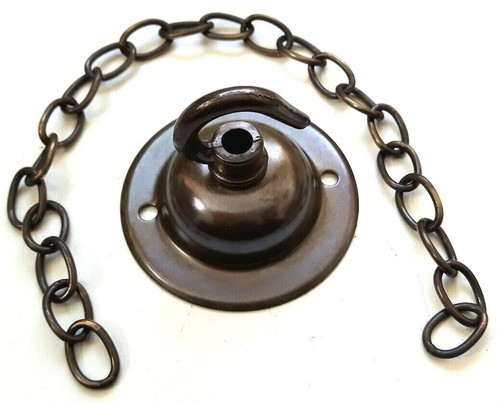 Ceiling rose hook antique - in,