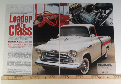1957 chevrolet cameo pickup - chevrolet,