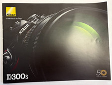 Nikon D300S Digital Camera A4 Product Brochure 2009