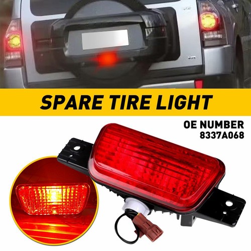 Rear spare tire - tail, third