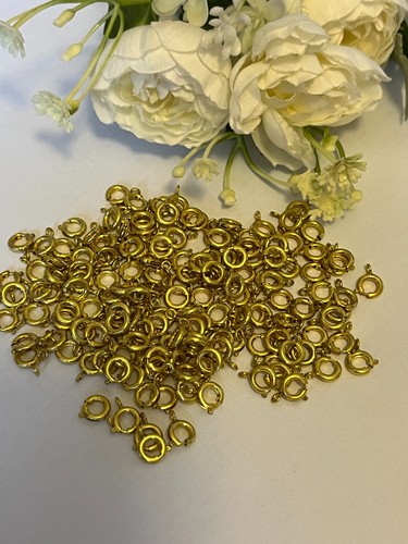 Spring bolt ring clasp - ring,