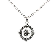 Compass Metal Pendant On