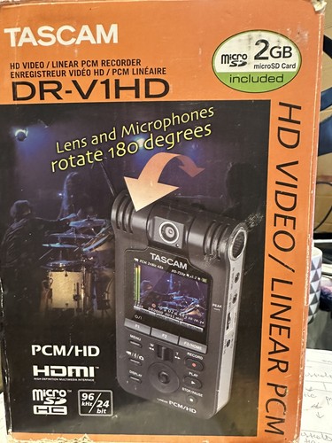 Tascam v1hd 24bit 96khz - tascam, dr-v1hd