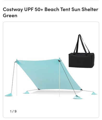 Beach tent sun shelter - beach,