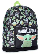 The Mandalorian School Bag, Kids Backpack, Baby Yoda Boys Backpack Star Wars