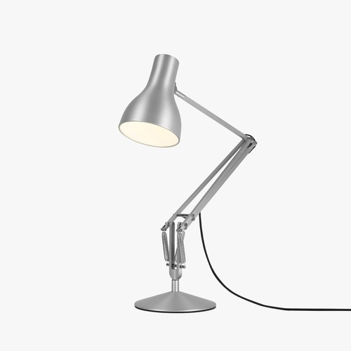 Desk lamp silver - lamp, adjustable