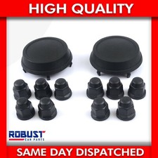 SET OF 2 FOR FORD TRANSIT MK6 MK7 WHEEL CENTRE CAP + WHEEL NUT COVERS 1101812