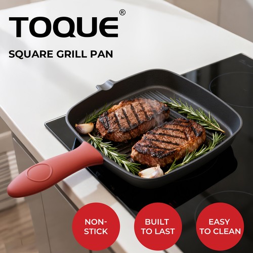 Toque cast iron griddle - cast, grill
