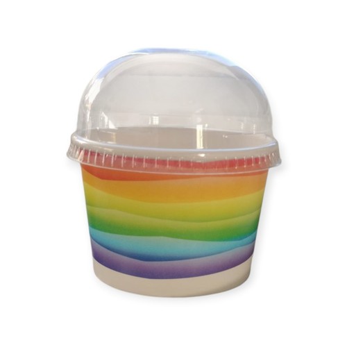 Colourful disposable ice cream - disposable, ice-cream
