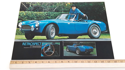 Carroll shelby 1962 - 1962, cobra