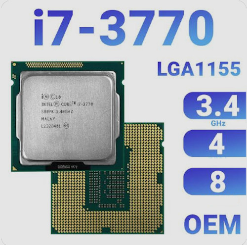 Intel core 3770 - i7, turbo