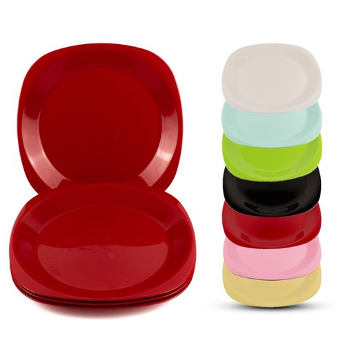 Eco plastic flat dinner - eco,