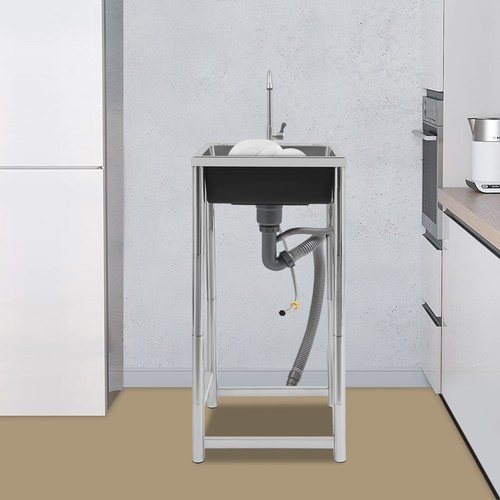 Stainless steel sink - steel,