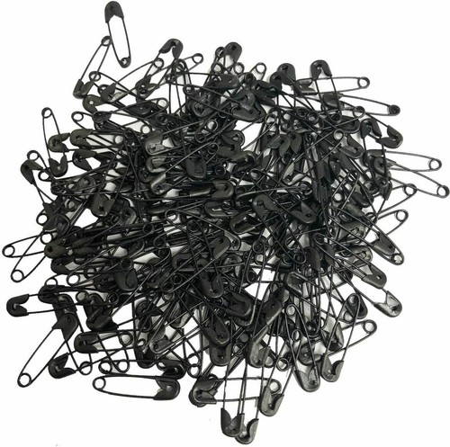 Coloured safety pins - coloured, size