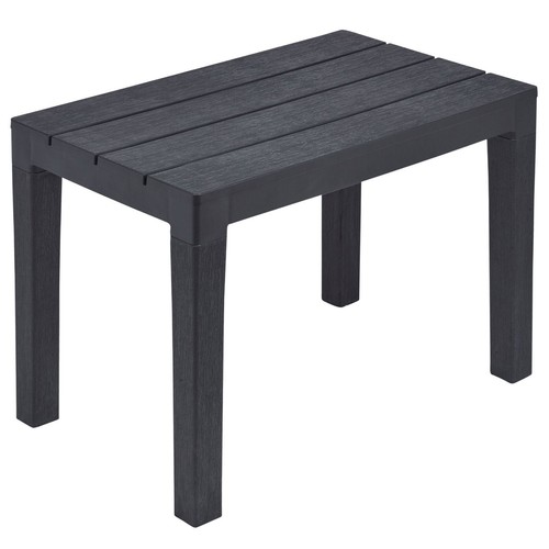 Large plastic black garden - black,
