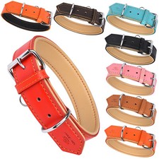 MOTERO Leather Dog Collar