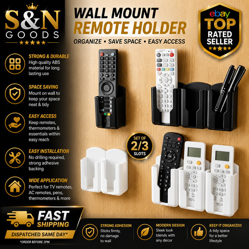 Wall mounted remote - mounted, control