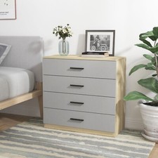 4 Or 5 Drawer Wooden Bedroom Chest Cabinet Modern Wide Storage Cupboard Closet