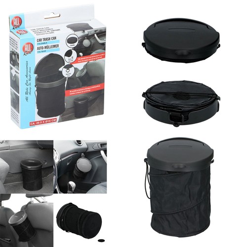 Car bin trash - car,