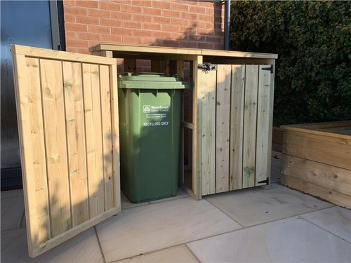 Empire wheelie bin store - empire,