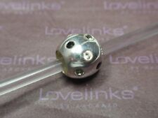 ** Genuine Lovelinks * ROLLING STONES BLACK CZ Charm RRP £35 **  