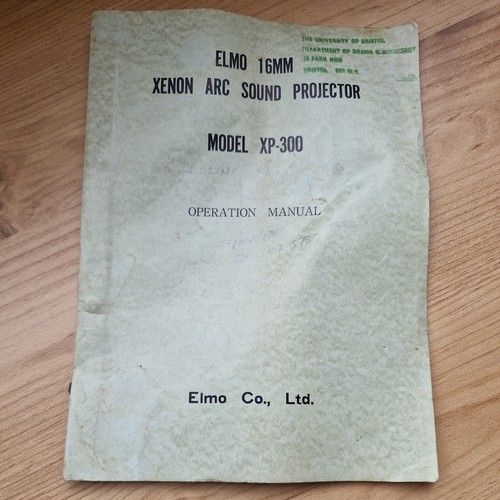 Vintage elmo 16mm xenon arc - elmo,