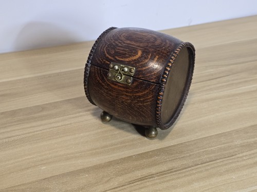 Antique victorian oak barrel - victorian,
