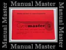 Cyclemaster 25 c.c. Owners Instruction Manual Booklet, Best Value4Money on eBay*