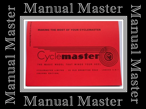 Cyclemaster owners - cyclemaster, c.c.