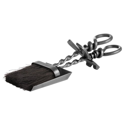 Silver hearth tidy - silver,