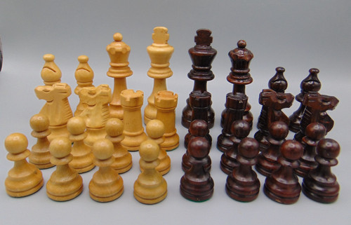 Vintage staunton wooden - wooden, chess