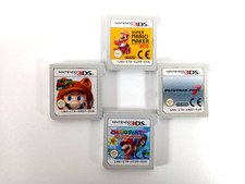 Nintendo 3DS Games, Mario Maker, Mario 3D Land, Mario Kart 7, Mario Party Bundle