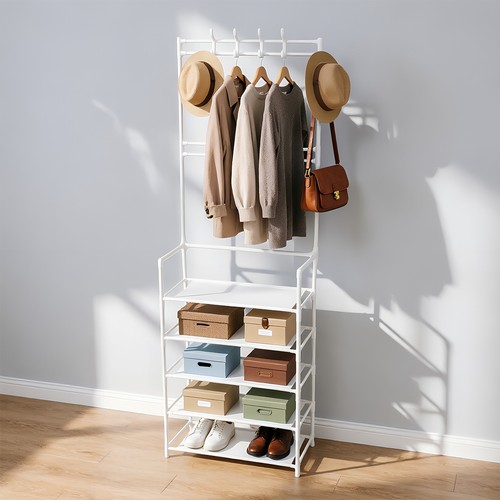 Tiers shoe rack shelf coat - shoe,