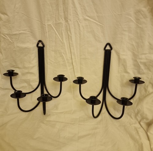 Vintage wall sconce set - wall, x3