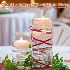 Transparent water beads