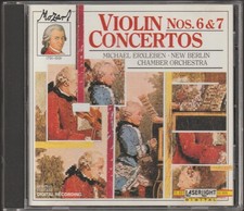 Mozart Violin Concertos No. 6 & 7 CD Used