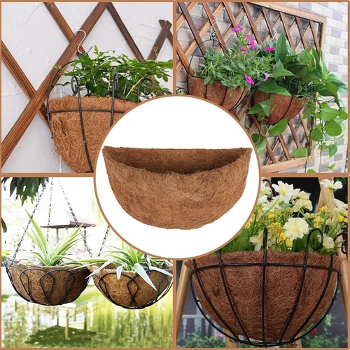 Semicircle coco fiber liners - coco,