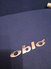 FIAT DOBLO VAN BADGE Letters EMBLEM 'Oblo' Only No 'D' 