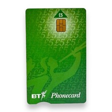UK Phone Card - BT British Telecom Phonecard RARE VINTAGE 2000 Green