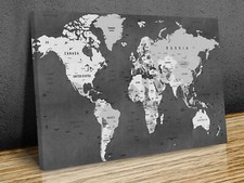 classic world map countries