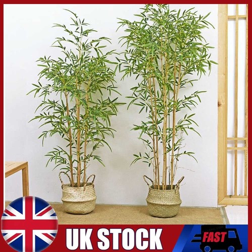 Faux potted artificial bamboo - faux,