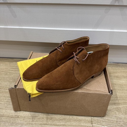 John lobb loxton - brown, suede
