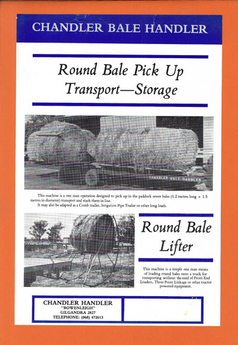 Chandler bale handler round - bale,