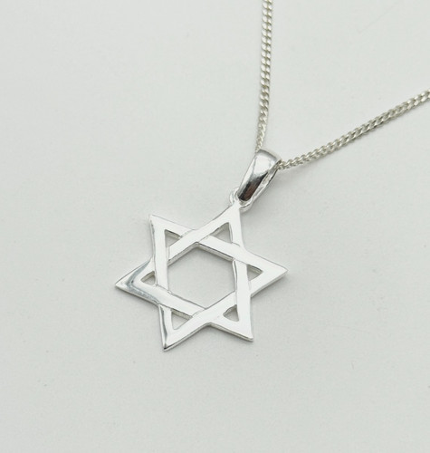 925 solid sterling silver star - solid,