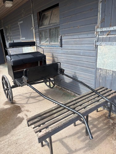 Bargain black wheeled pony - bargain,